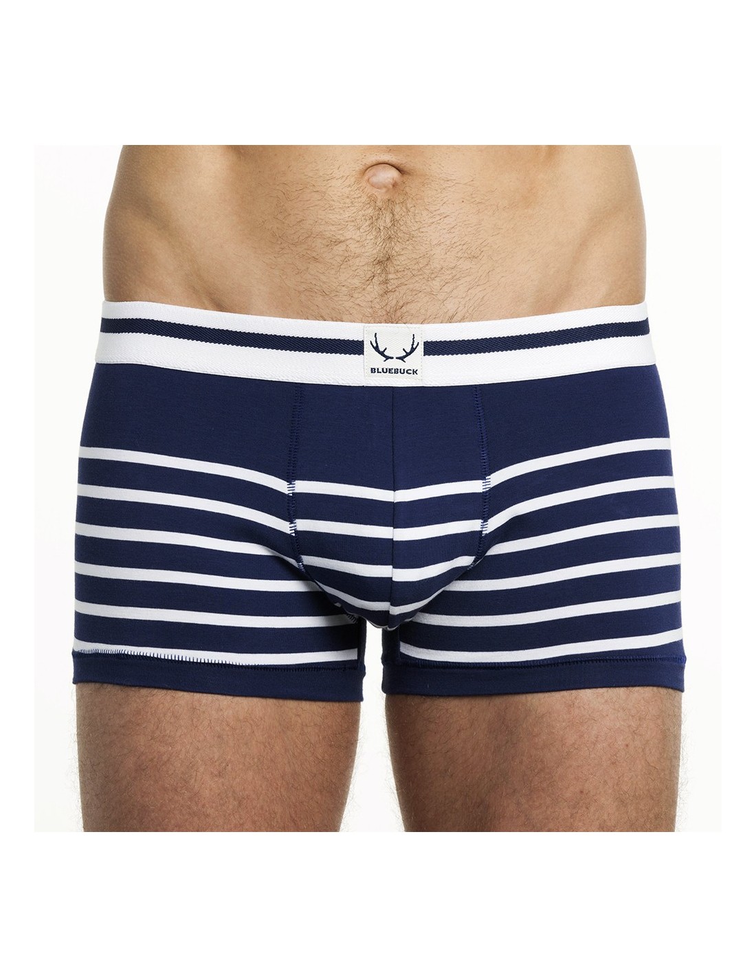 Bluebuck - Blue Trunks With Stripes | Men And Underwear