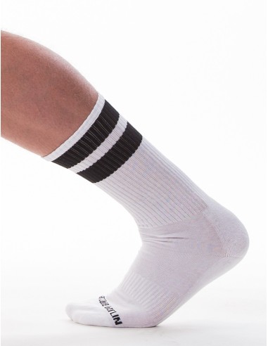 Barcode Berlin - Αθλητικές κάλτσες -  Άσπρο με μαύρο