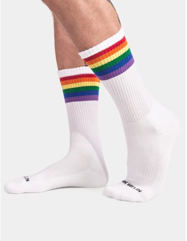 Barcode Berlin - Pride Αθλητικές Κάλτσες - Άσπρες