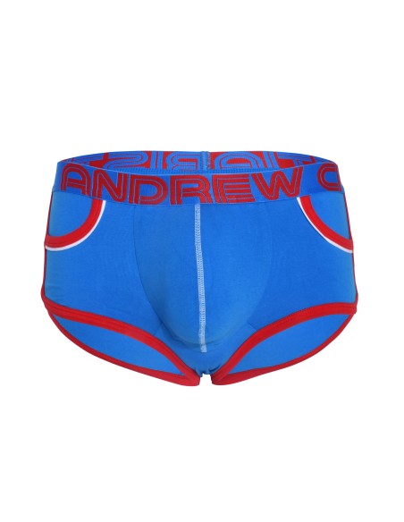 Andrew Christian Show-It Brief, Electric Blue, Medium : :  Clothing, Shoes & Accessories