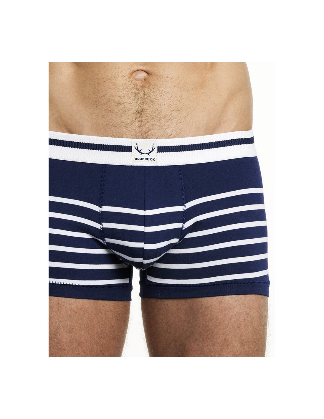 Bluebuck - Blue Trunks With Stripes | Men And Underwear