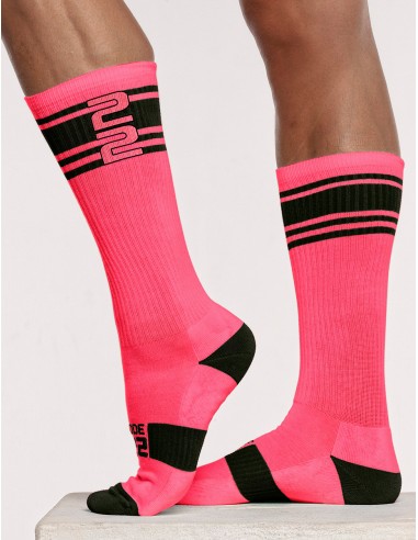 CODE 22 - Active Neon Socks - Pink