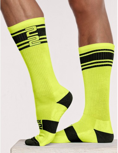 CODE 22 - Active Neon Socks - Yellow