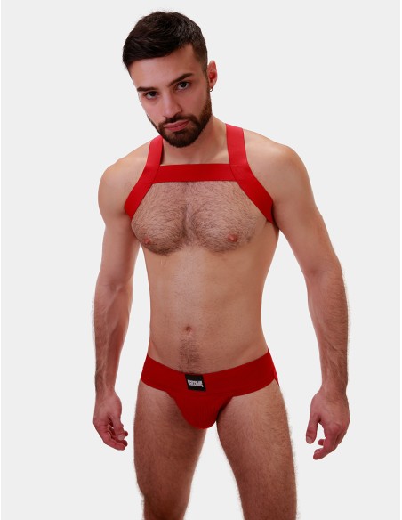 Barcode Berlin - Basic Suspender Eros Red S M L XL Men's 91998/300
