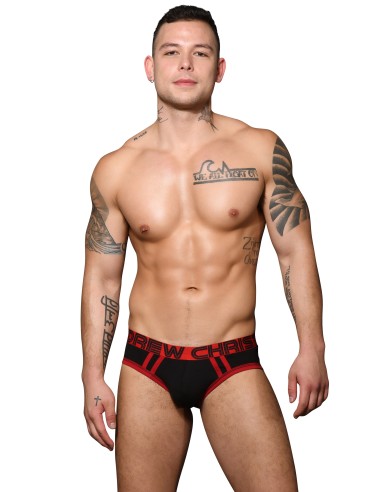 Andrew Christian - CoolFlex Modal Active Brief w/ Show-it - Black