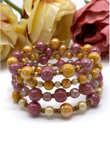 Zosimi Beads - Athena Wrap Bracelet - Autumn Garden