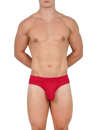 Obviously Apparel - EliteMan Hipster Briefs - Red