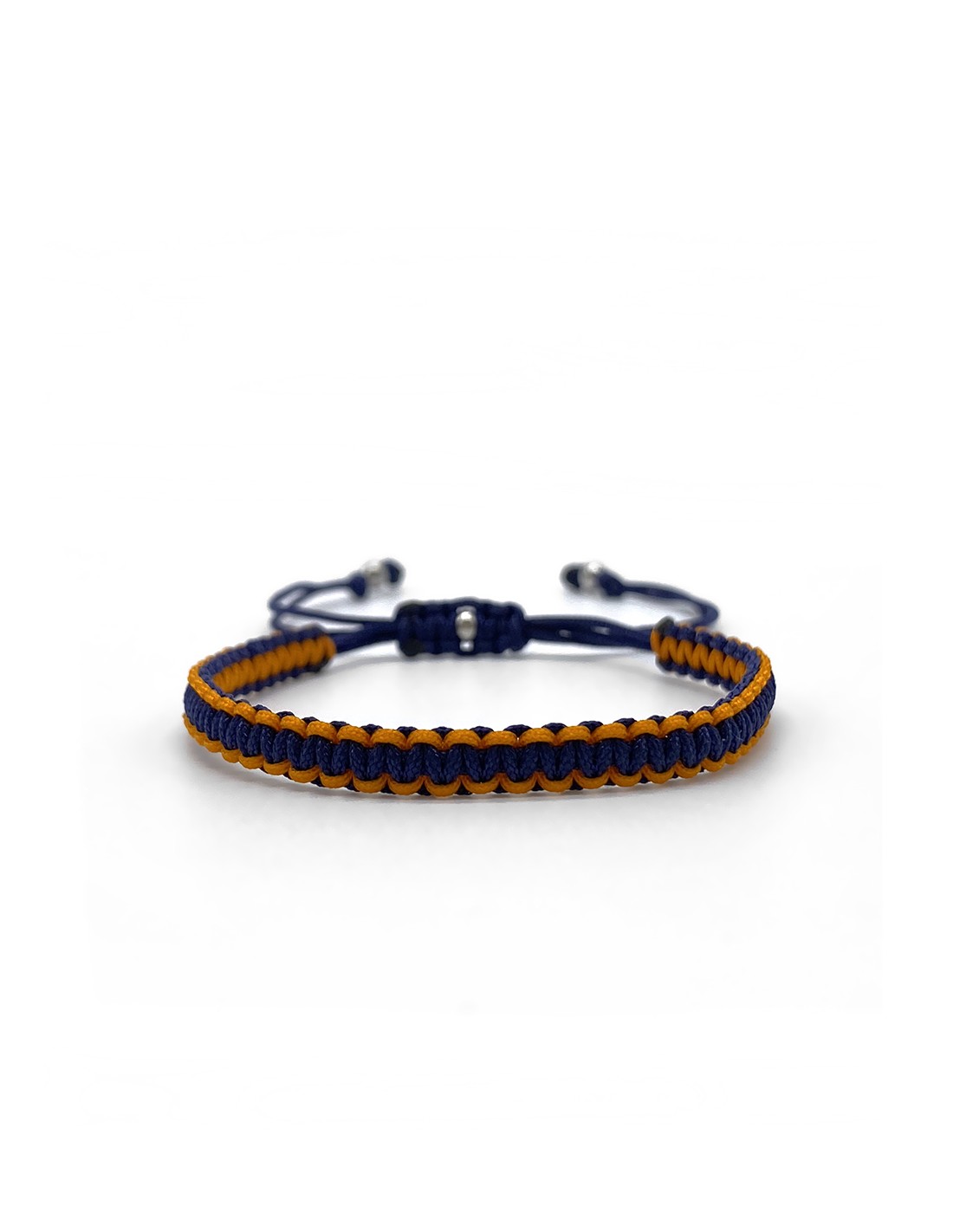 Navy Blue Evil Eye Women's Bracelet Gold Filled 7.5