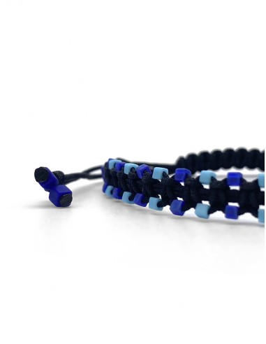 Zosimi Beads - Dual Cubes Βραχιόλι - Aqua Μπλε