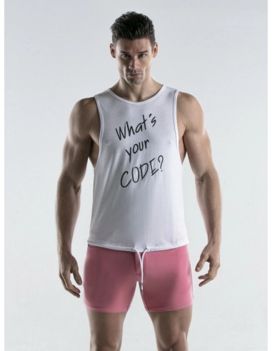 CODE 22 - What's your Code Tank Top - White