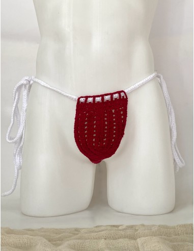 Plexis Wear - Vers String Harness - Red and White