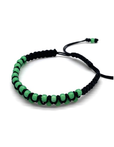 Zosimi Beads - Zig Zag Bracelet - Green