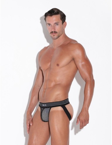 CODE 22 - Openwork Jockstrap - Black