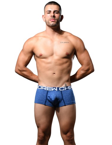 Andrew Christian - SHOW-IT® Moisture Control Boxers - Melange Blue