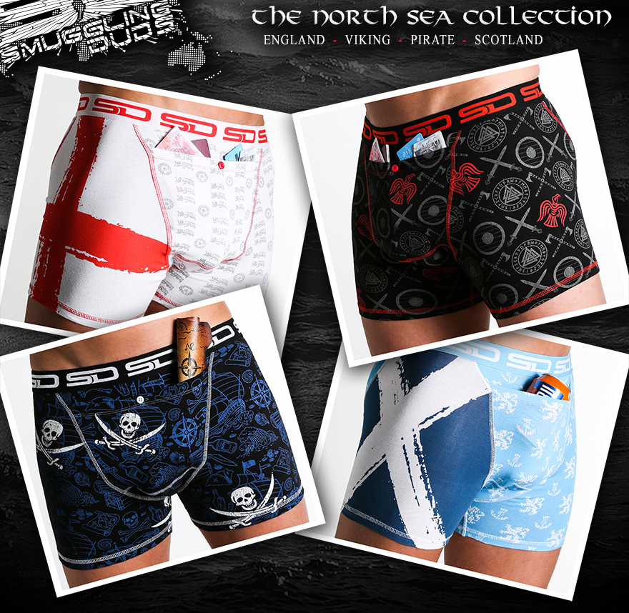 PIRATE  SMUGGLING DUDS STASH POCKET BOXERS – Smuggling Duds