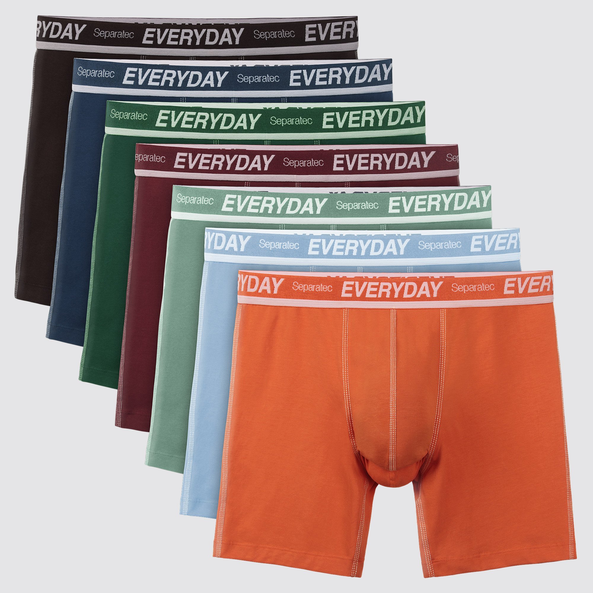 Pack of 7 pairs of printed classic briefs. - UNDERWEAR