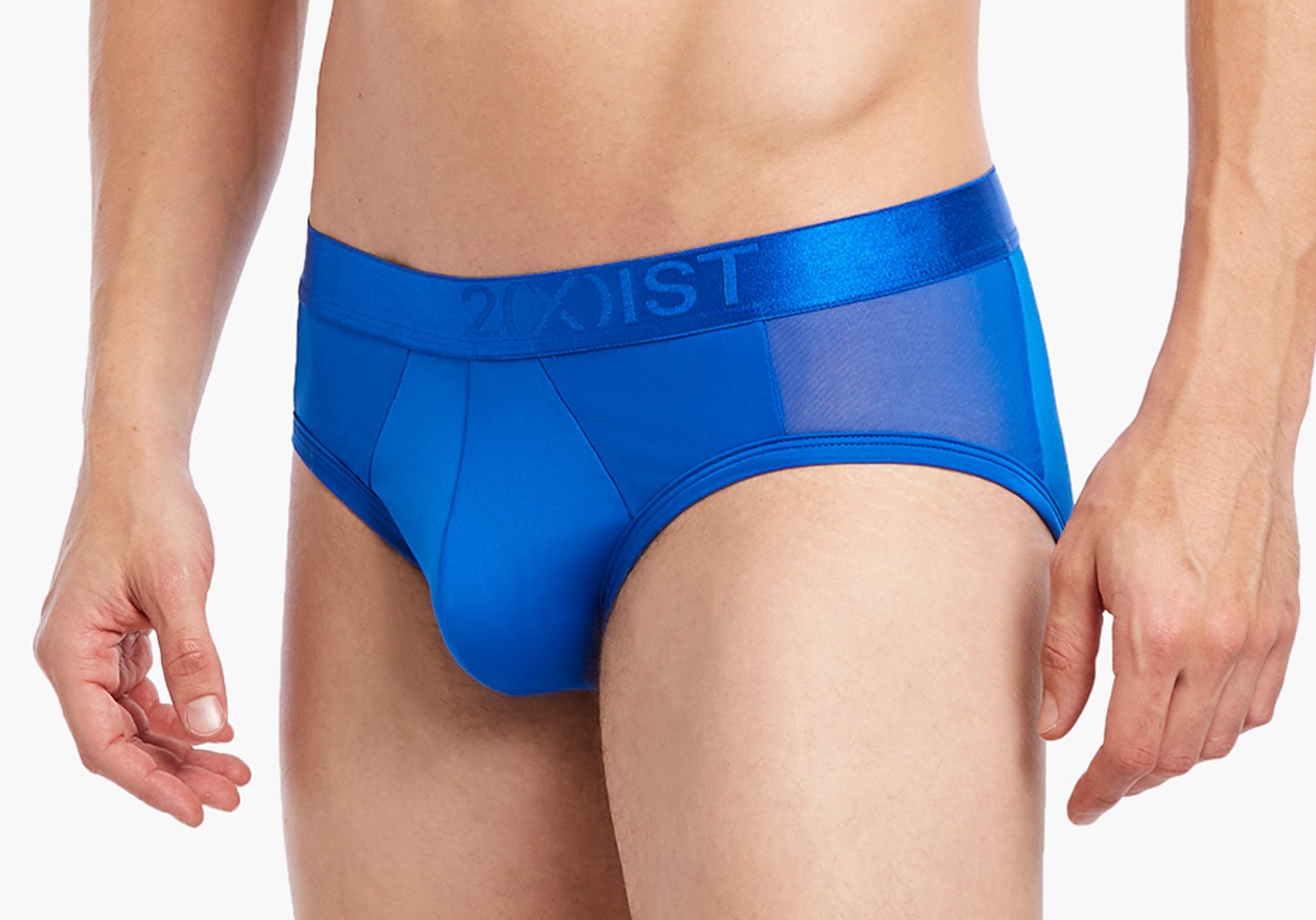 2(X)IST Micro Sport Mens Underwear No Show Briefs Bright Fashion 3