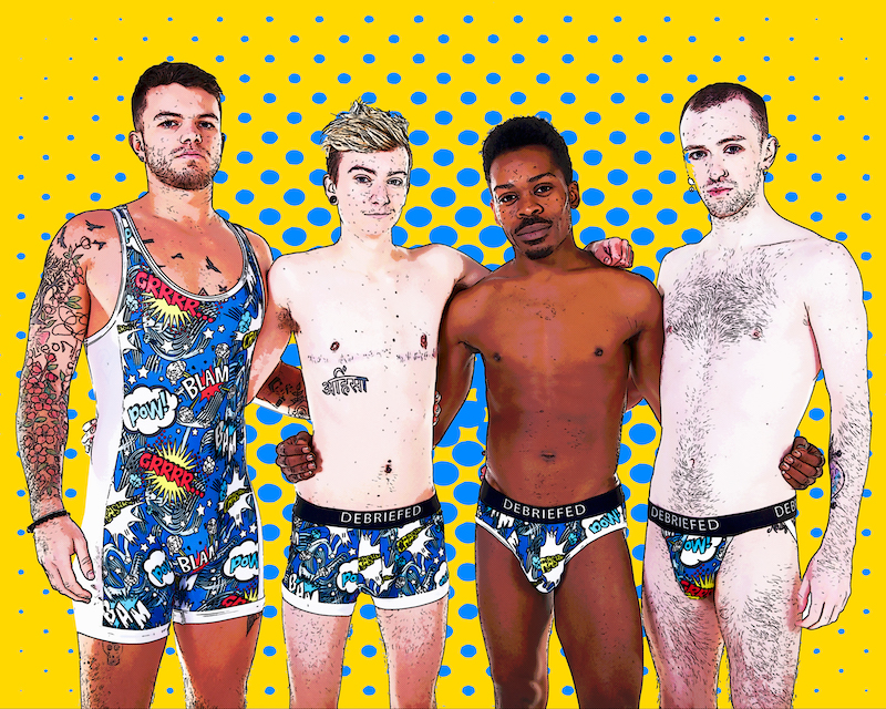 Debriefed underwear releases the Cartoon Collection