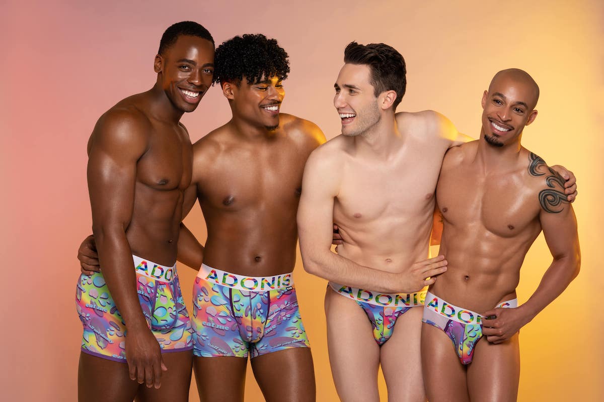 New Adonis underwear campaign, a call for unity in the gay community