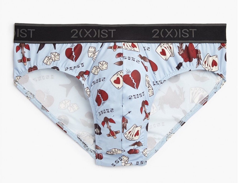 Underwear Suggestion: 2XIST - Graphic Micro No Show Brief - Traditional  Tattoo