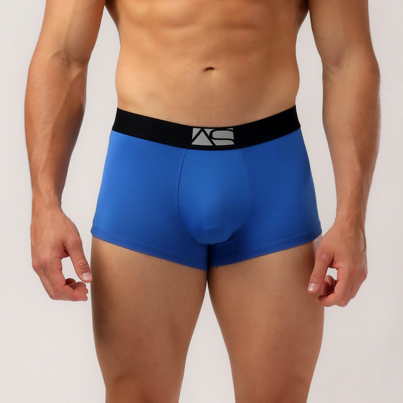 Underwear Suggestion: Adam Smith - Shaped Pouch Trunks - Blue