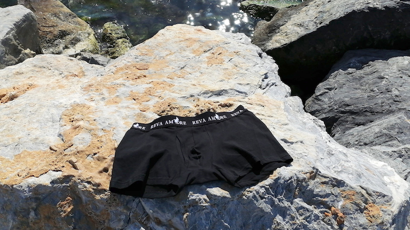 Underwear Review: Reva Amore - Organic Cotton Black Trunks