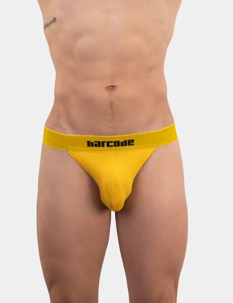 Barcode Berlin underwear - Basics Half Briefs Giles Yellow 