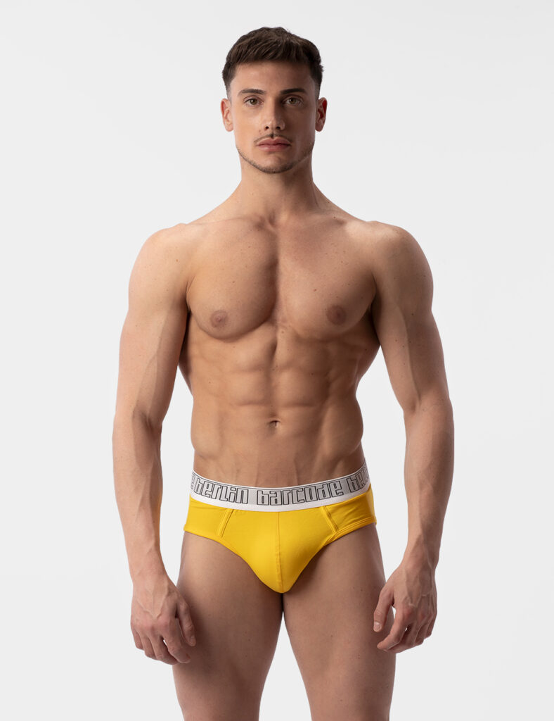 Barcode Berlin underwear - Hip Briefs Nad Yellow