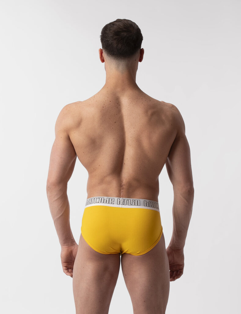 Barcode Berlin underwear - Hip Briefs Nad Yellow